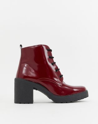 chunky lace up boots asos