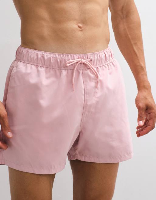 ASOS DESIGN – Rosa, korta badshorts, 3 av 7