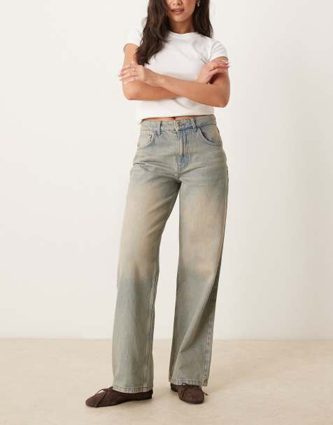ASOS DESIGN – Rosatonade, baggy jeans i boyfriend-modell - view 1