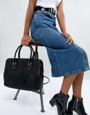 rose gold bag asos