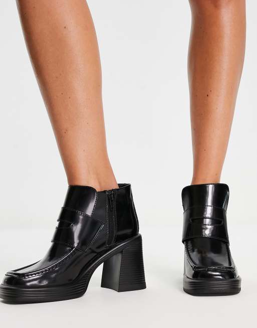 Lexden block heel on sale loafer