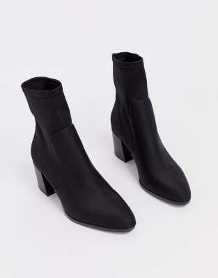 black sock boots asos