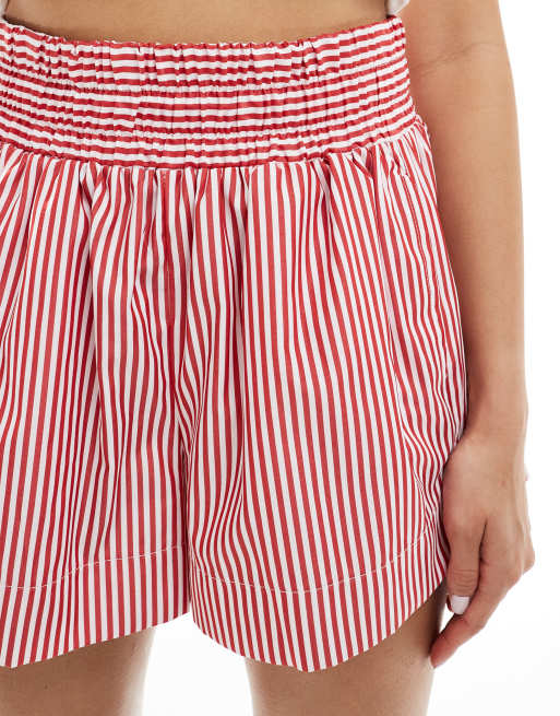 Asos striped shorts deals