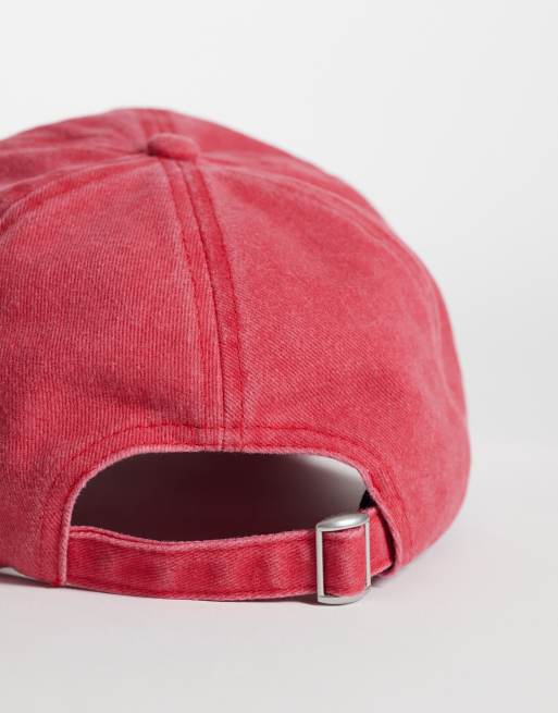 ASOS DESIGN – Rote Baseballkappe , 2 von 3