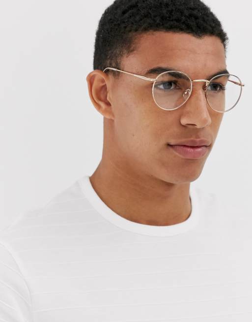 Round glasses shop style