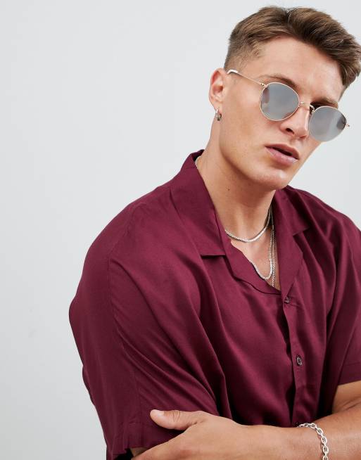 Asos sales round sunglasses