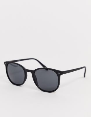 matte black lens sunglasses
