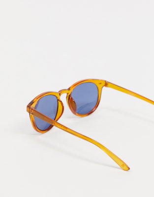 orange plastic sunglasses