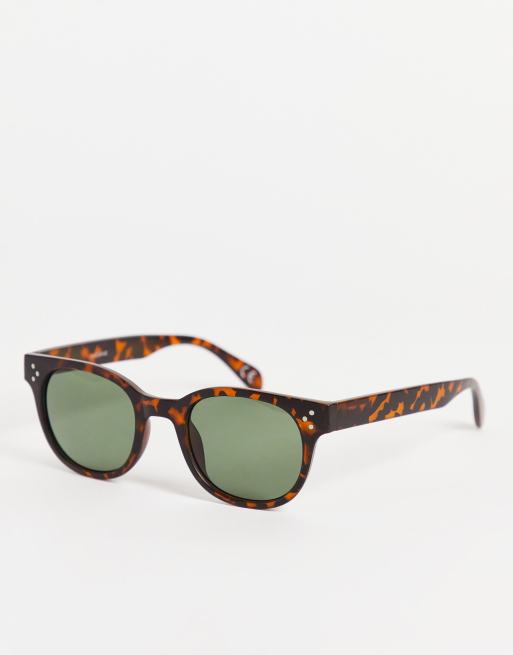 Tortoise shell sunglasses 2025 with green lenses