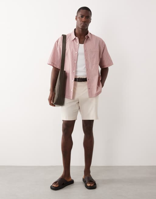 ASOS DESIGN – Różowa koszula oversize w paski, 2 z 5