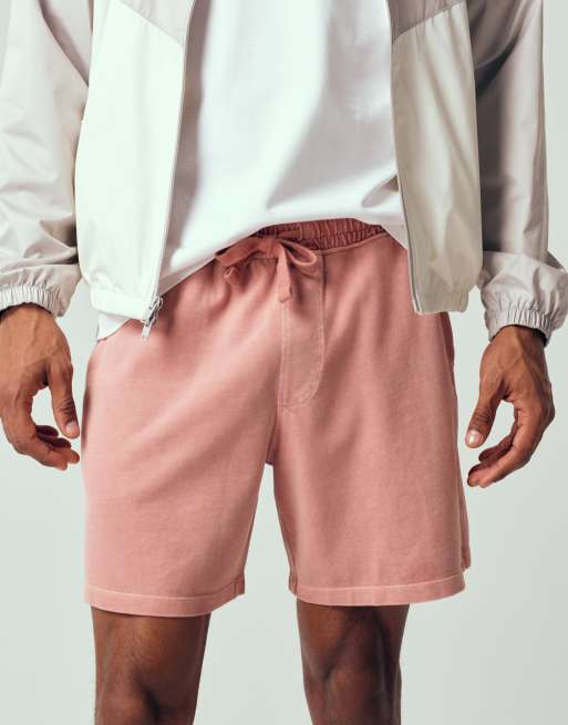 ASOS DESIGN – Różowe dżersejowe szorty oversize z kieszenią z tyłu, 2 z 12