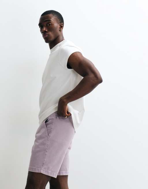 ASOS DESIGN – Różowe krótkie szorty o dopasowanym kroju, 4 z 5