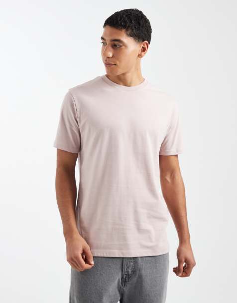 ASOS DESIGN – Różowy T-shirt basic o regularnym kroju - view 1