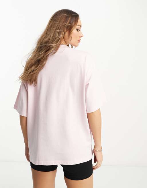 ASOS DESIGN – Różowy T-shirt oversize z nadrukiem „Oxford Field”, 2 z 4