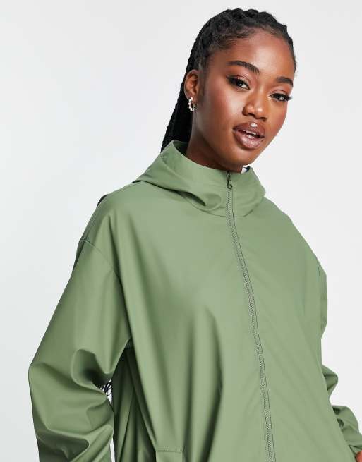 Bomber shop rain jacket