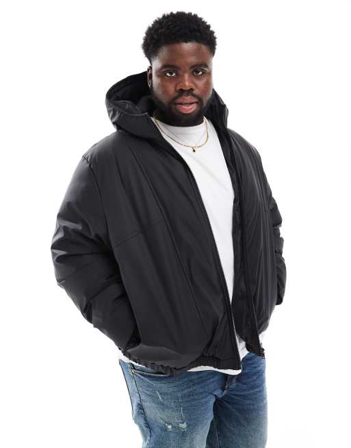Asos velvet puffer jacket hot sale