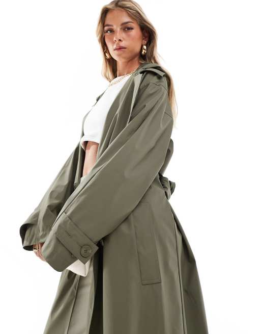 Raincoat with belt hotsell