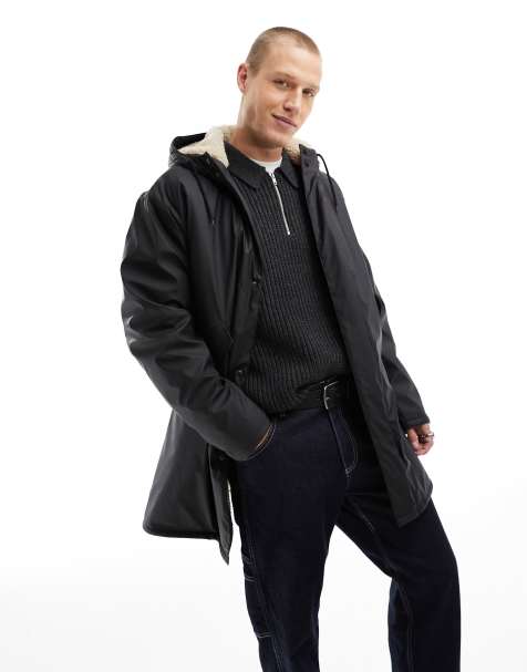 Asos mens coat on sale sale