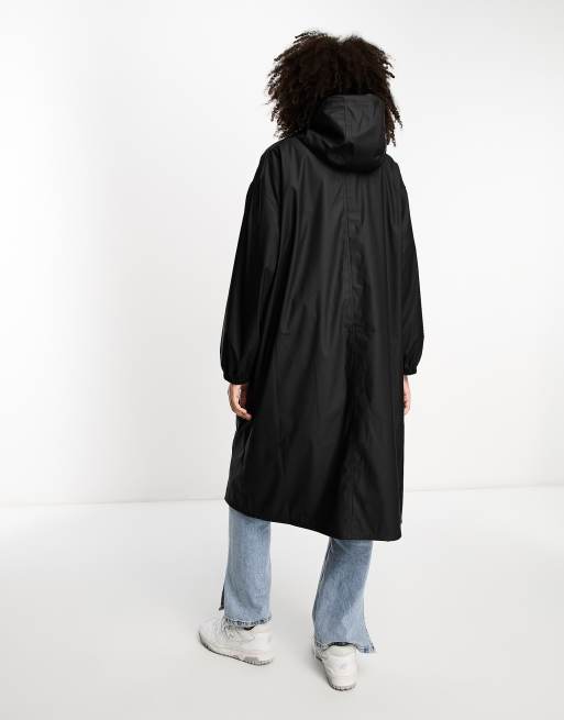 Asos black outlet parka