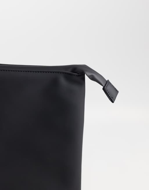 ASOS DESIGN rubberized laptop case in black, 2 of 4
