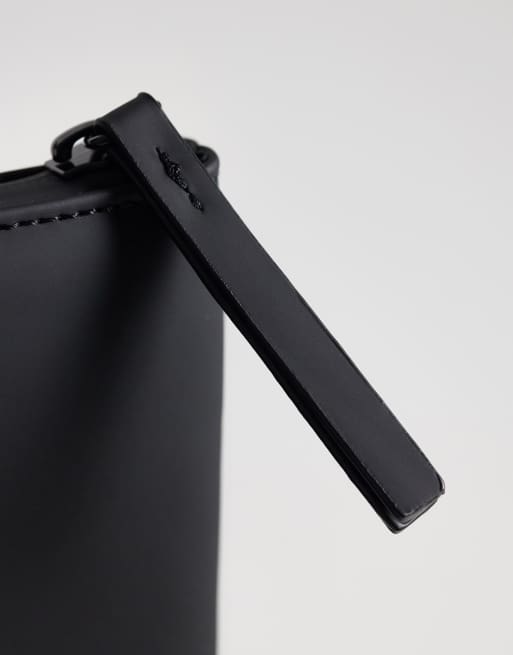 ASOS DESIGN rubberized laptop case in black, 3 of 4