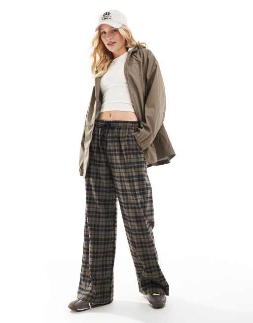 ASOS DESIGN rubberized rain coat in mushroom