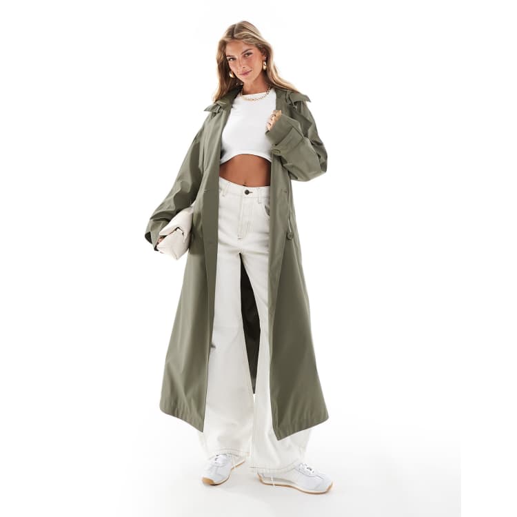ハイドロゲン LUXURY SPORTSWEAR NEOPRENE TRENCH ASOS DESIGN rubberized rain hooded trench coat with belt