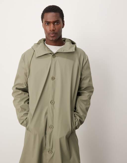 【BAON】Dahony Hood Trench Coat Canyon Trench Coat - Black - Bernardo