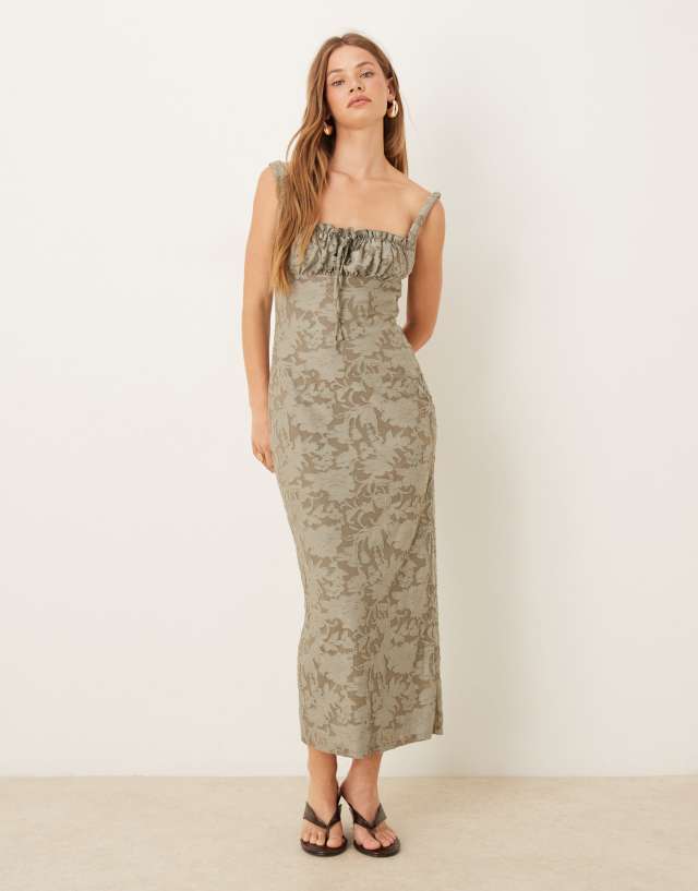 ASOS Design - Midi Dress - Women - Polyester/Elastane - 0 US