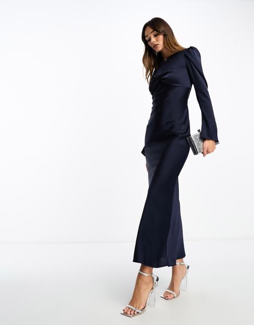 Navy 2024 dresses asos