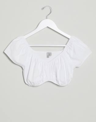 asos milkmaid top