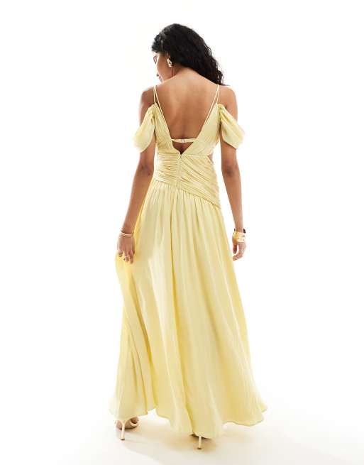 green off the shoulder dress plus size Off the Shoulder Wholesale Bridesmaid Dresses Side Split Plus Size
