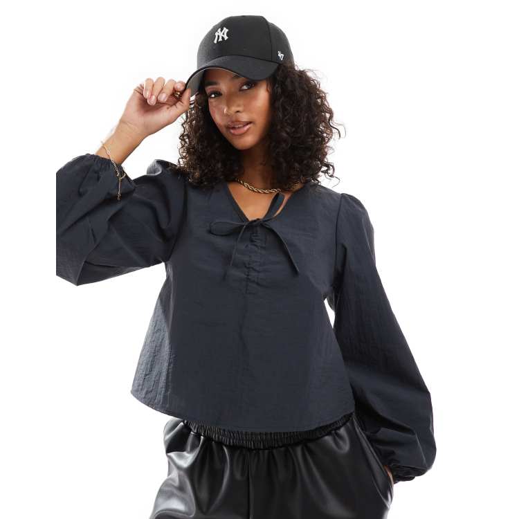 Asos fashion black blouse