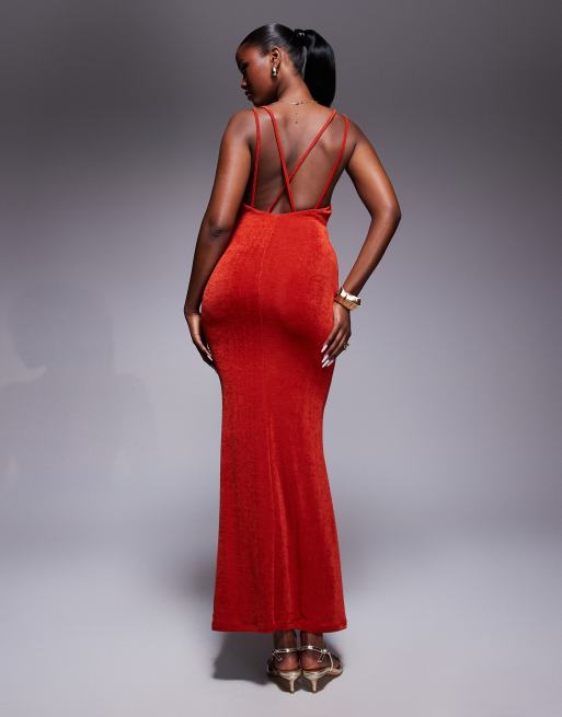 green emerald velvet dress Constance Bespoke Dress | Modern Red & Gold Phoenix Qipao