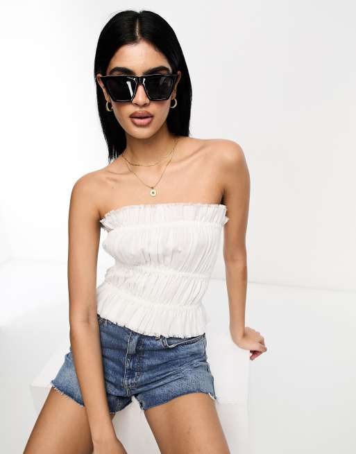 Asos strapless hot sale top