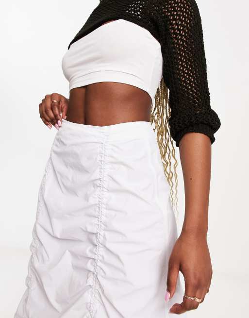 White shop utility skirt