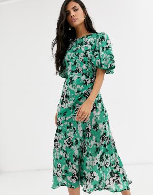 asos maxi floral dress