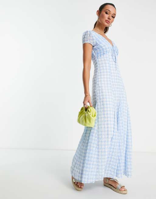 Asos shop gingham dress