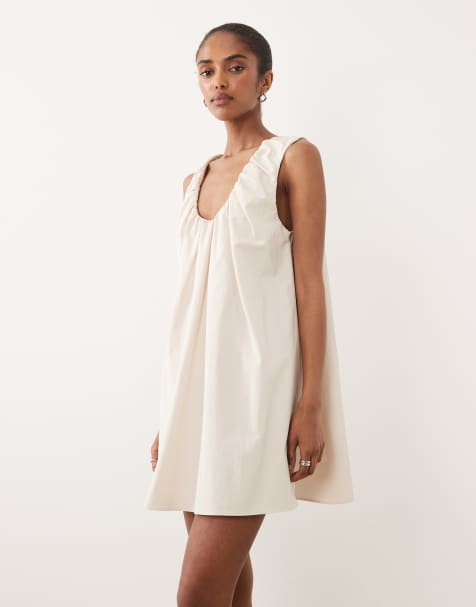 White Midi Dresses for Women| Cream & Ivory Midi Dresses | ASOS