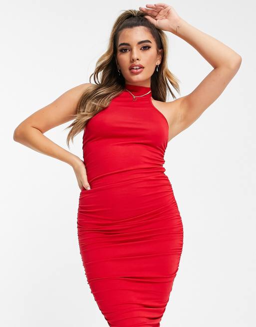 Red dress best sale uk asos