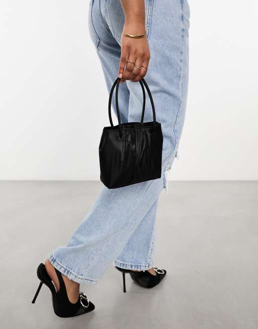 Asos store black clutch