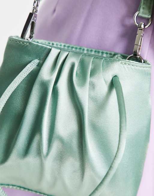 Green clutch best sale bag asos