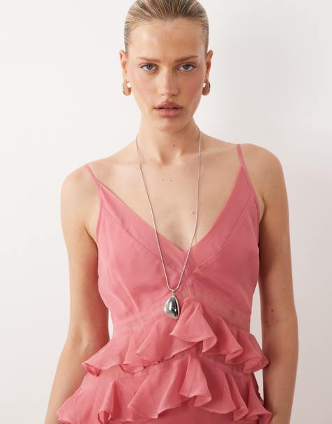 Pink Wedding Guest Dresses | Hot Pink & Blush Pink | ASOS