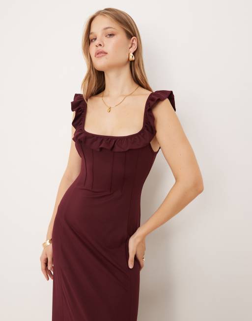 tank dress midi cotton NAADAM Cotton Open Stitch Tank Dress in Ivory