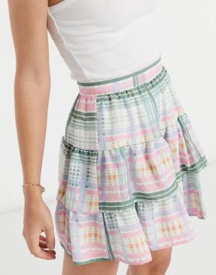 ruffle skirt design