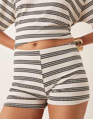 Asos Design Rugby Micro Shorts In Gray