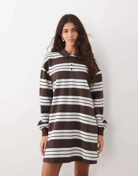 Long Sleeve T-shirt Dresses | ASOS