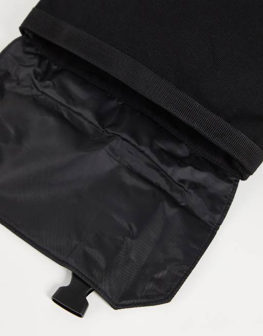ASOS DESIGN - Rugzak van zware canvas met dubbele banden in zwart, 4 van 4