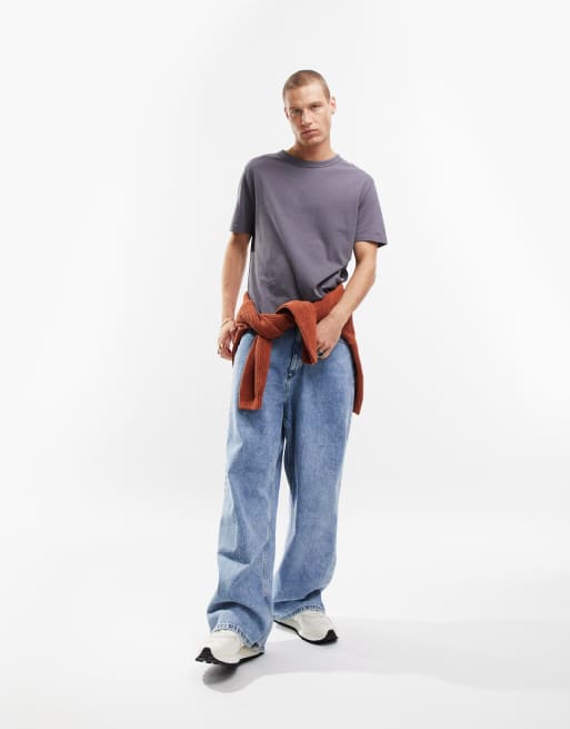 ASOS DESIGN - Ruimvallend zwaargewicht T-shirt in zwart met wassing , 5 van 5