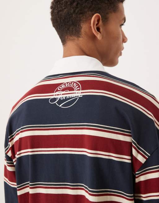 ASOS DESIGN - Ruimvallende polo met Coca Cola-print in marineblauw, 5 van 5